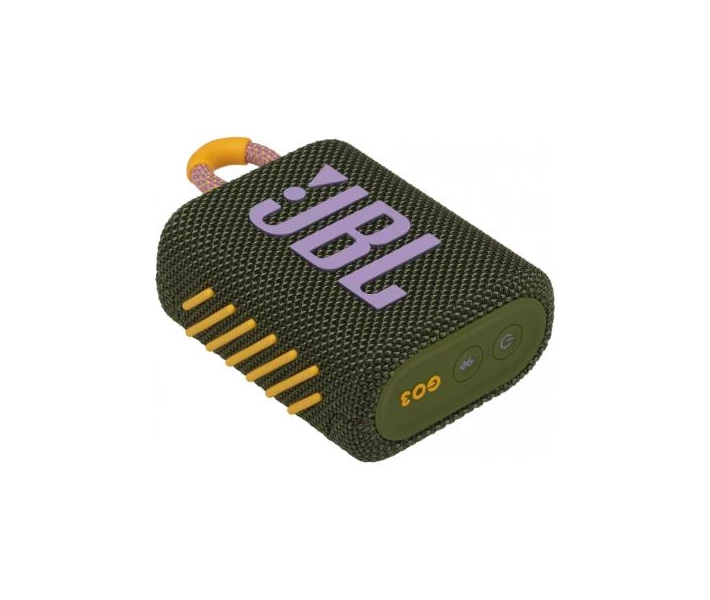 Фото - портативную колонку Акустическая система JBL Go 3 Green (JBLGO3GRN)