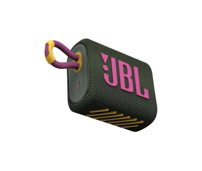 Фото - портативную колонку Акустическая система JBL Go 3 Green (JBLGO3GRN)