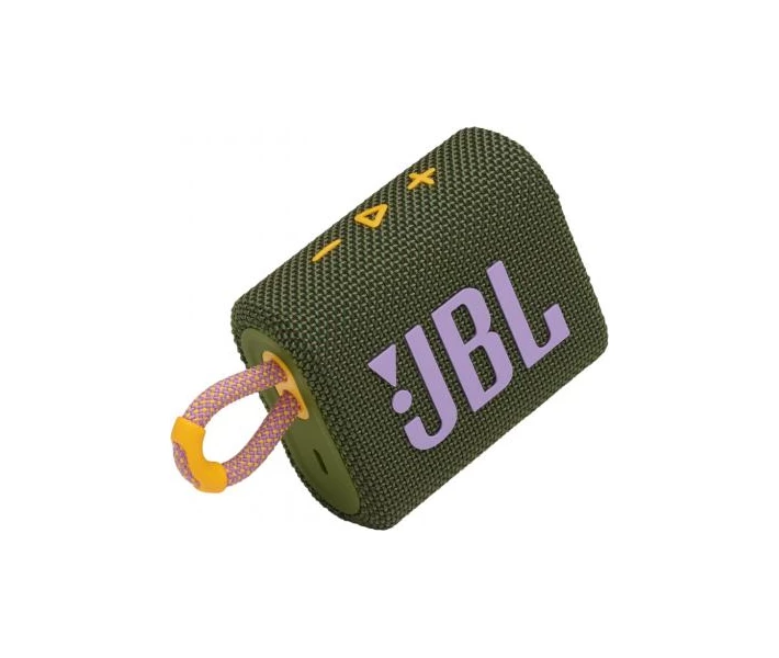 Фото - портативную колонку Акустическая система JBL Go 3 Green (JBLGO3GRN)