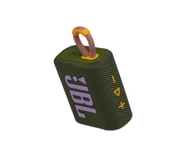 Фото - портативную колонку Акустическая система JBL Go 3 Green (JBLGO3GRN)