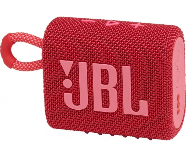 Фото - портативную колонку Акустическая система JBL Go 3 Red (JBLGO3RED)
