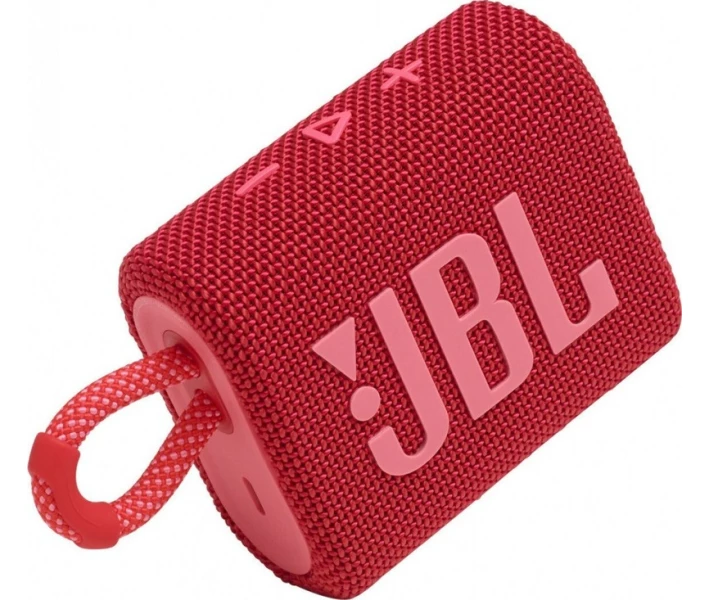 Фото - портативную колонку Акустическая система JBL Go 3 Red (JBLGO3RED)
