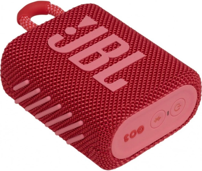 Фото - портативную колонку Акустическая система JBL Go 3 Red (JBLGO3RED)