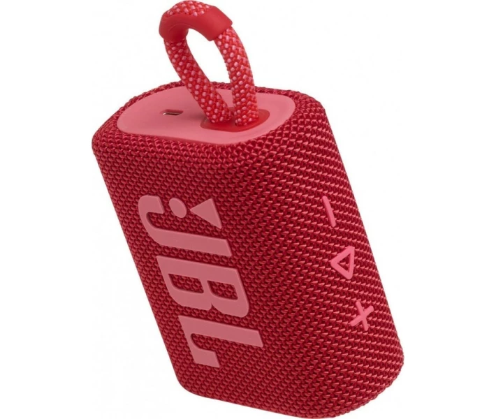 Фото - портативную колонку Акустическая система JBL Go 3 Red (JBLGO3RED)