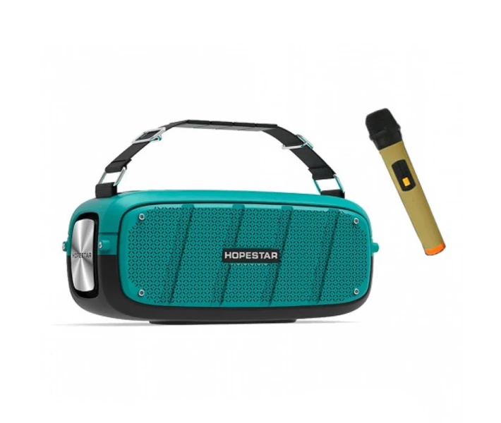 Фото - портативную колонку Колонка Bluetooth HOPESTAR A20 PRO с микрофоном Синий