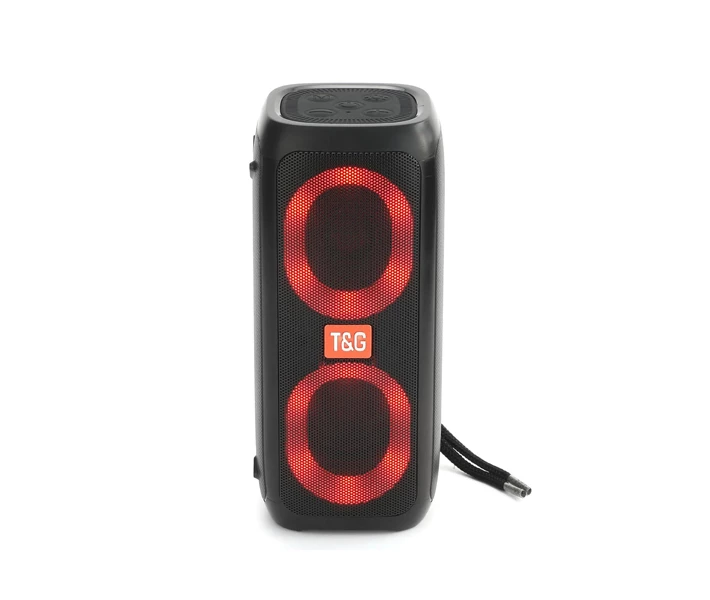 Фото - портативную колонку Портативная колонка TG333 2x5W с RGB подсветкой Black