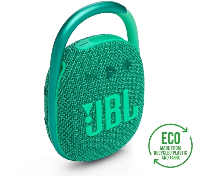 Фото - портативную колонку Акустическая система JBL Clip 4 Eco Green (JBLCLIP4ECOGRN)