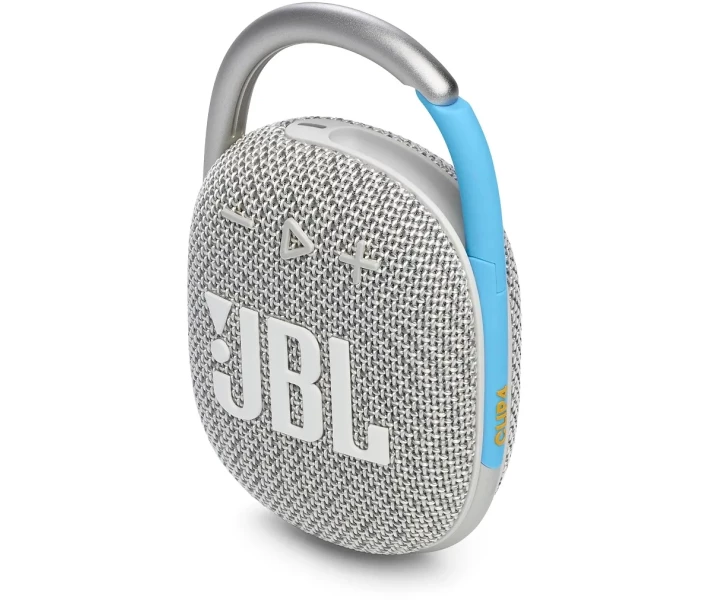 Фото - портативную колонку Акустическая система JBL Clip 4 Eco White (JBLCLIP4ECOWHT)