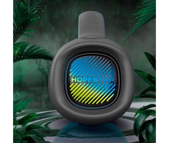 Фото - портативную колонку Колонка Bluetooth HOPESTAR H60 BT5.3, 20W, TWS, AUX/TF/USB, 6h, IPX6 портативная акустика Серый