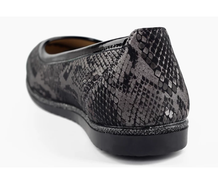 Фото - детские балетки Балетки Minno Kids 505-6SNAKE 34 Серый (2000904275779)