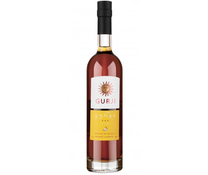 Фото - коньяк Грузинский Бренди Gurji De Luxe 3*40% 0.5л