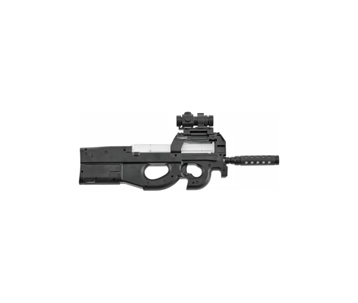 Фото - оружие игрушечное Игрушечное оружие ZIPP Toys Автомат свето-звуковой FN P90, черный (816B)