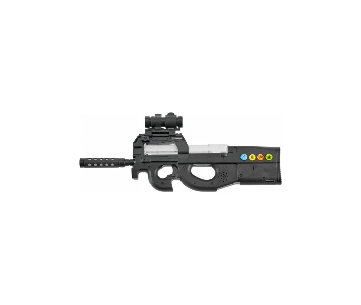 Фото - оружие игрушечное Игрушечное оружие ZIPP Toys Автомат свето-звуковой FN P90, черный (816B)