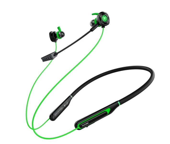 Фото - наушники Беспроводные игровые наушники с 2 микрофонами Plextone G3 Green