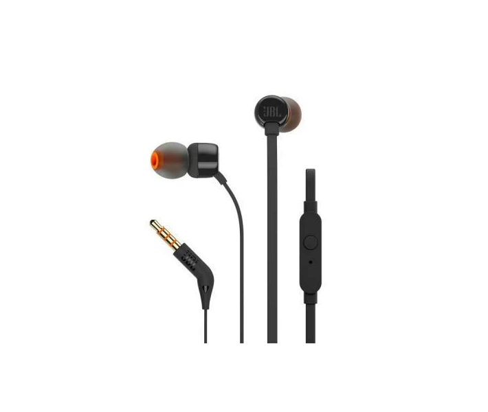 Фото - наушники Гарнитура JBL T110 Black (JBLT110BLK)