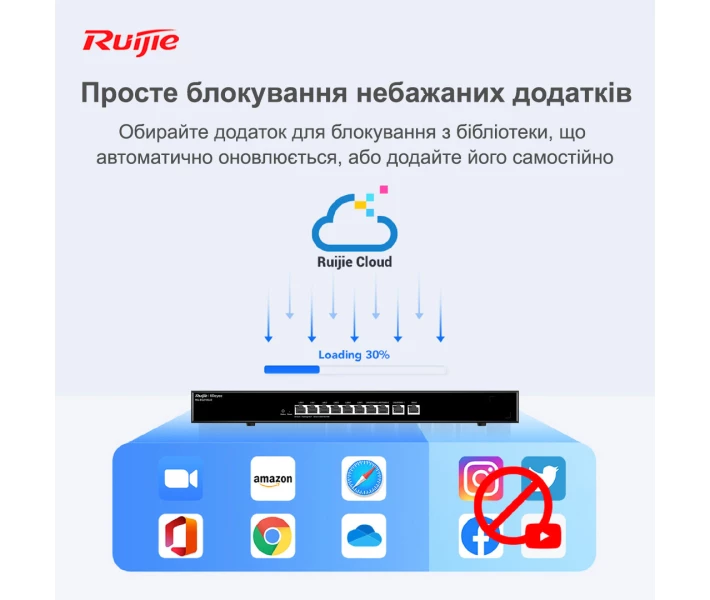 Фото - маршрутизатор Маршрутизатор Ruijie Reyee RG-EG210G-E Sava Family