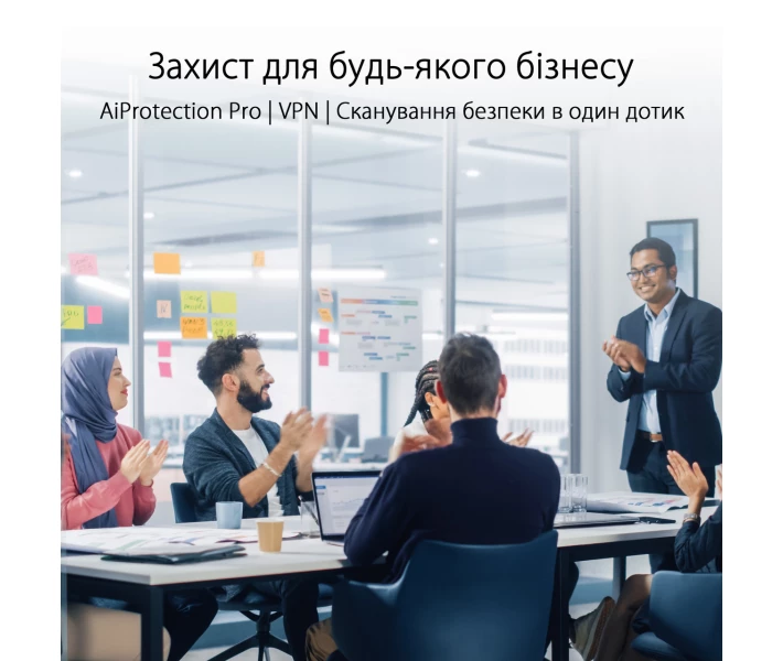 Фото - маршрутизатор Wi-Fi Mesh система Asus ExpertWiFi EBM68 1pk White (90IG07V0-MO3A60) Sava Family