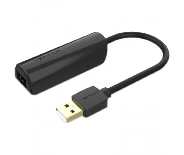 Фото - адаптер и кабель Переходник USB 2.0 to Ethernet RJ45 100Mb Vention (CEGBB)