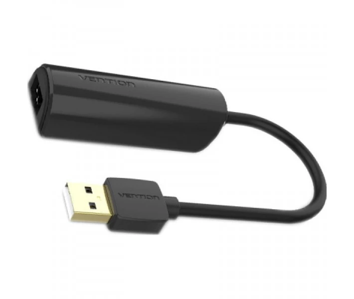 Фото - адаптер и кабель Переходник USB 2.0 to Ethernet RJ45 100Mb Vention (CEGBB)