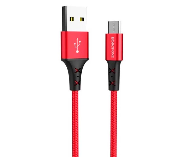 Фото - адаптер и кабель Кабель USB BOROFONE BX20 Enjoy Micro USB (2A) (1M) Красный