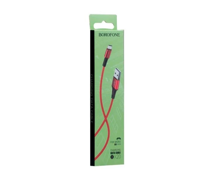 Фото - адаптер и кабель Кабель USB BOROFONE BX20 Enjoy Micro USB (2A) (1M) Красный