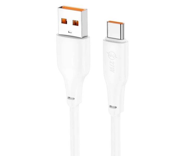 Фото - адаптер и кабель Кабель зарядки Hoco X93 Force 27W 1М USB-Type-C Белый