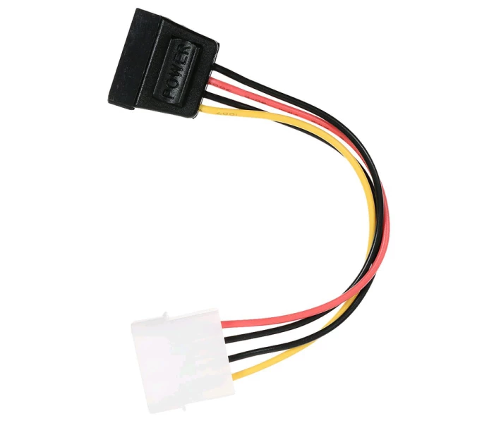 Фото - адаптер и кабель Переходник питания жестких дисков Molex Ide 4 Pin To Sata (96725)