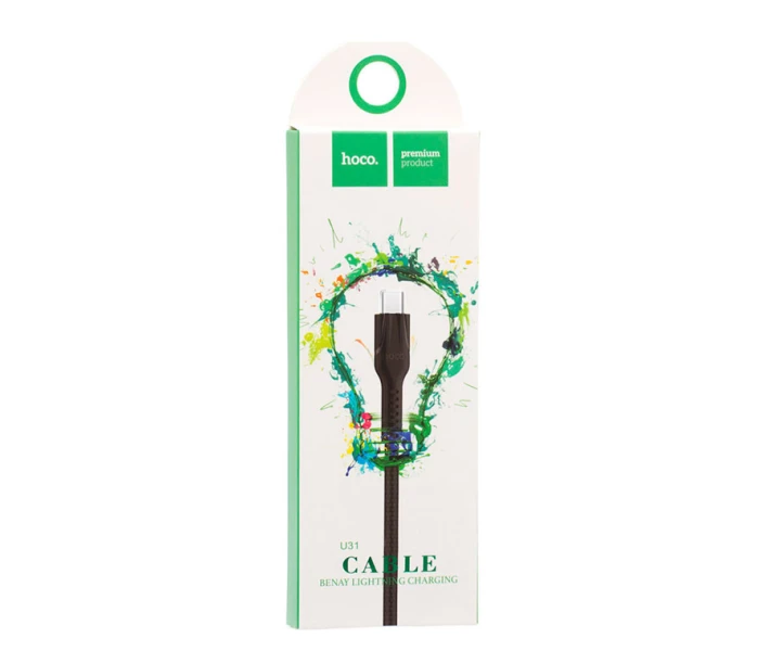 Фото - адаптер и кабель Кабель USB HOCO U31 Type-C Черный