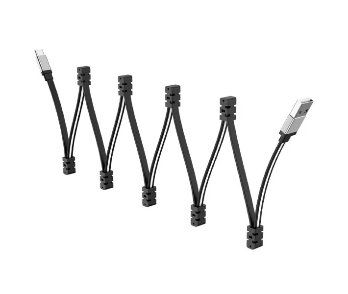 Фото - адаптер и кабель Кабель HOCO U103 Magnetic USB - Type-C (3A) (1M) Черный