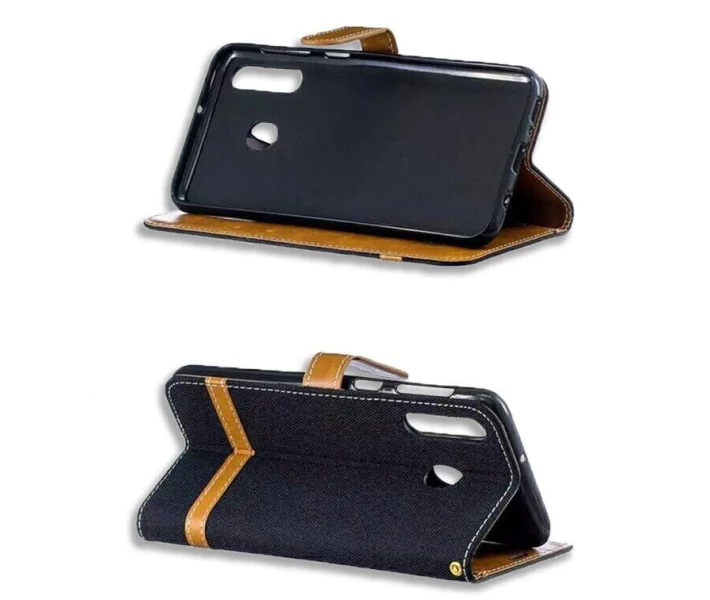Фото - чехол для смартфона Чехол-Книжка Textile для Xiaomi Redmi Note 7 цвет Зеленый (083564)