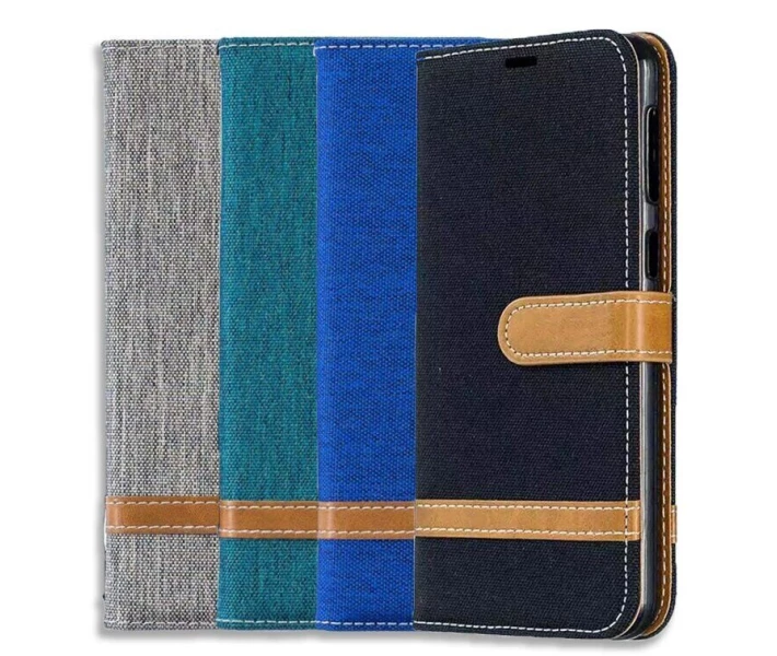 Фото - чехол для смартфона Чехол-Книжка Textile для Xiaomi Redmi Note 7 цвет Зеленый (083564)