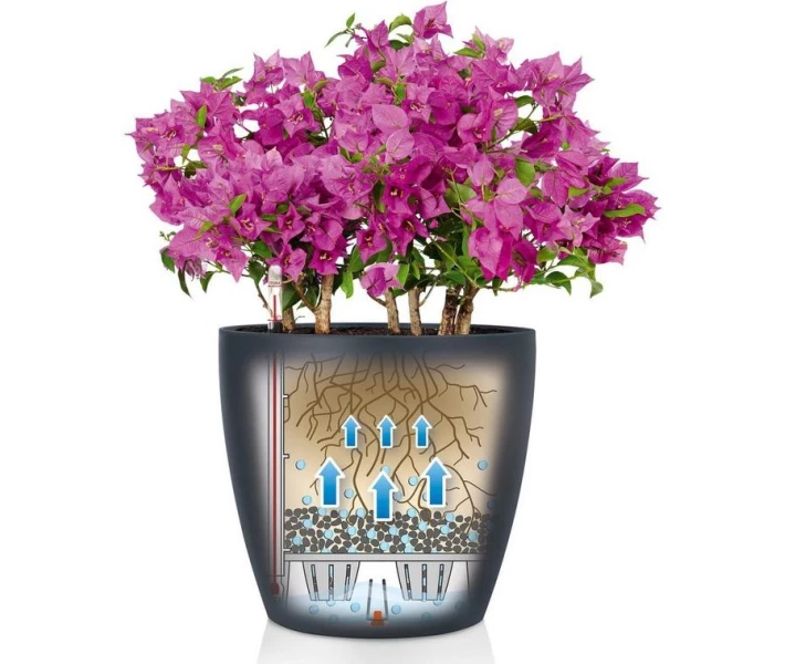 Фото - горшок для цветов  Вазон CLASSICO Color 18, песочно-коричневый (13264)