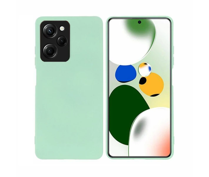 Фото - чехол для смартфона Чехол Candy Silicone для Xiaomi Redmi Note 12 5G цвет Бирюзовый (88108)