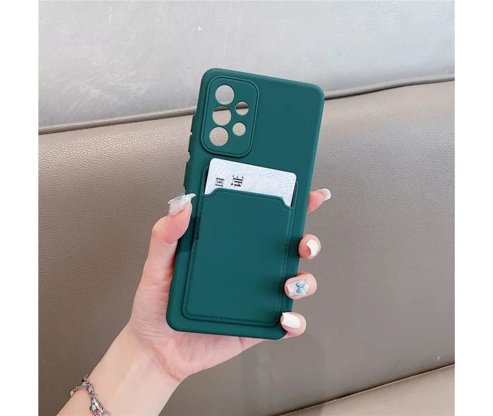 Фото - чехол для смартфона Чехол Candy Wallet для Samsung Galaxy A52 4G цвет Зеленый (067098_3)