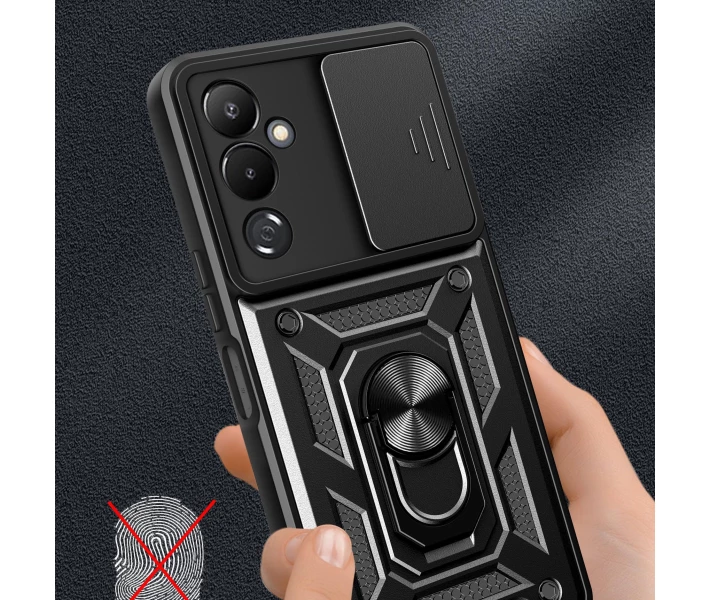 Фото - чехол для смартфона Чехол Defender с защитой камеры для Tecno Pova Neo 2 цвет Красный (191577)