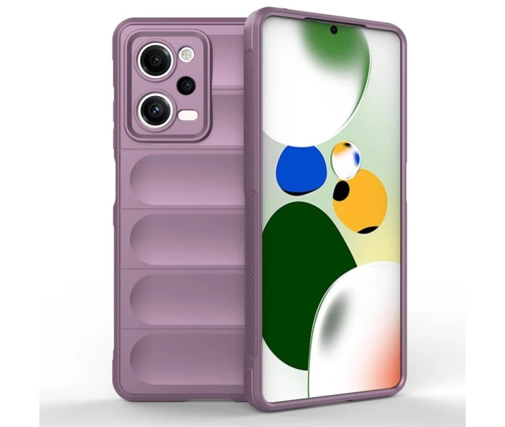 Фото - чехол для смартфона Чехол силиконовый MagCase для Xiaomi Redmi Note 12 Pro 5G цвет Вересковый (882104_8)
