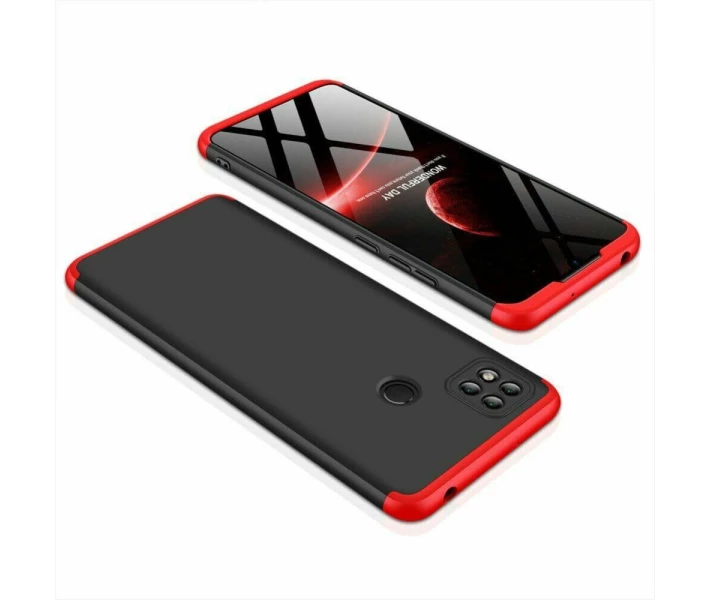 Фото - чехол для смартфона Чехол GKK 360 градусов для Xiaomi Redmi 9C / Redmi 10A цвет Черно-Красный (086210_8)