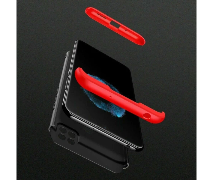 Фото - чехол для смартфона Чехол GKK 360 градусов для Xiaomi Redmi 9C / Redmi 10A цвет Черно-Красный (086210_8)