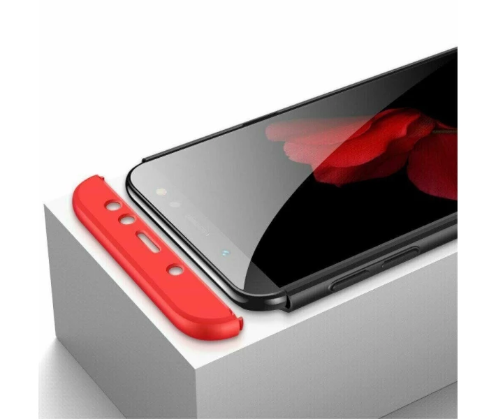 Фото - чехол для смартфона Чехол GKK 360 градусов для Samsung Galaxy J6 (2018) / J600 цвет Черно-Красный (061110_8)