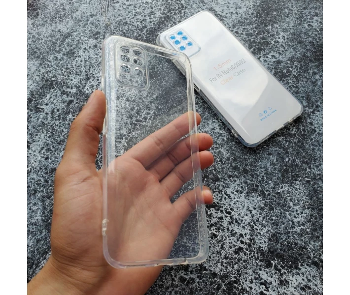 Фото - чехол для смартфона Прозрачный Силиконовый Чехол TPU для Infinix Note 8 (210202)