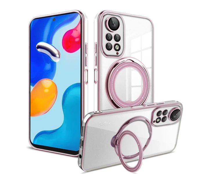Фото - чехол для смартфона Чехол силиконовый MagSafe для Xiaomi Redmi Note 11 4G / 11s цвет Розовый (874108_6)