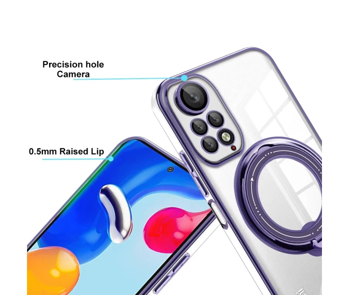 Фото - чехол для смартфона Чехол силиконовый MagSafe для Xiaomi Redmi Note 11 4G / 11s цвет Розовый (874108_6)