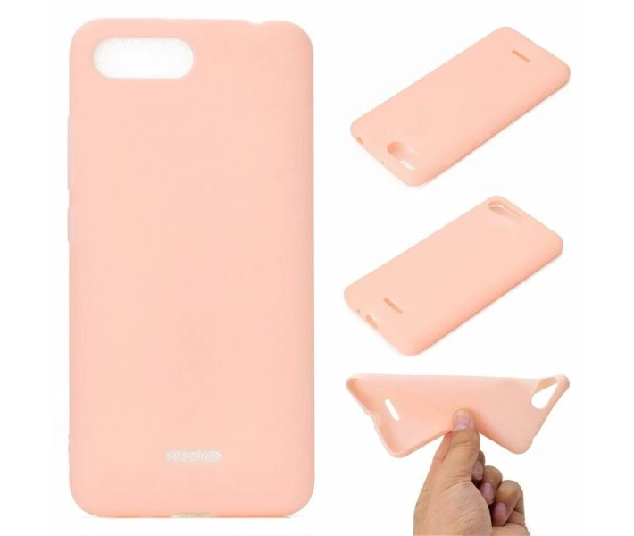 Фото - чехол для смартфона Чехол Candy Silicone для Xiaomi Redmi 6A цвет Розовый (082208_6)