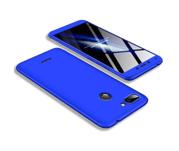 Фото - чехол для смартфона Чехол GKK 360 градусов для Xiaomi Redmi 6 цвет Синий (082010)