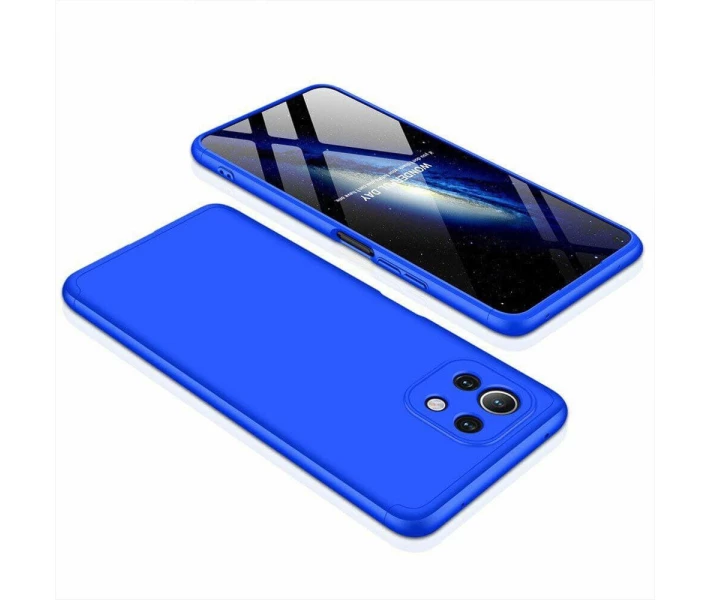 Фото - чехол для смартфона Чехол GKK 360 градусов для Xiaomi Mi 11 lite цвет Синий (086910)