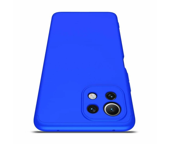 Фото - чехол для смартфона Чехол GKK 360 градусов для Xiaomi Mi 11 lite цвет Синий (086910)