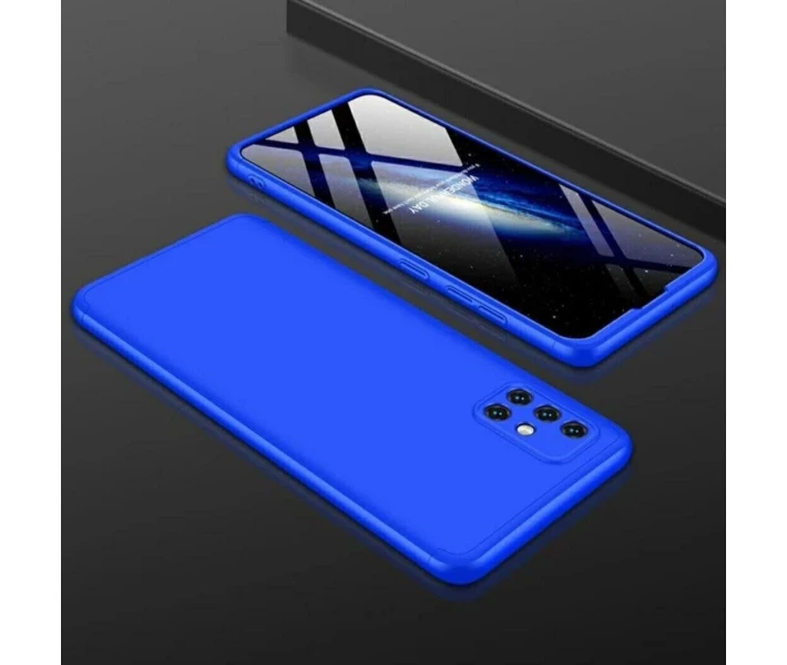 Фото - чехол для смартфона Чехол GKK 360 градусов для Samsung Galaxy A71 цвет Синий (064910)