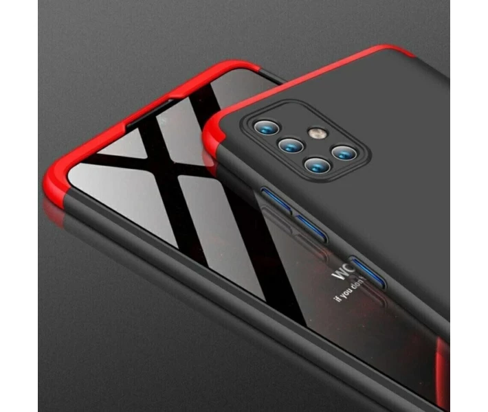 Фото - чехол для смартфона Чехол GKK 360 градусов для Samsung Galaxy A71 цвет Синий (064910)