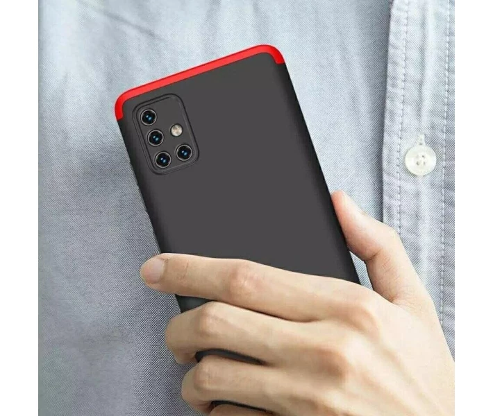 Фото - чехол для смартфона Чехол GKK 360 градусов для Samsung Galaxy A71 цвет Синий (064910)