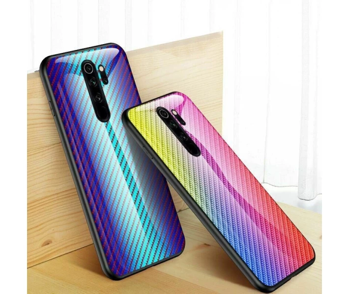 Фото - чехол для смартфона Силиконовый Чехол GlassCase Twist с градиентом для Xiaomi Redmi Note 8 Pro цвет Сиреневый (084759_8)
